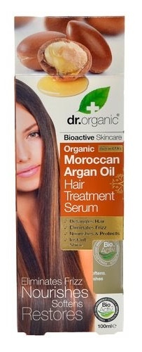 Billede af Dr. Organic Hair elixir Argan 100ml. hos Ren-velvaereshop.dk