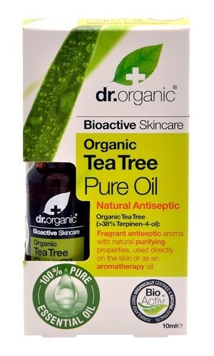 Billede af Dr. Organic Pure Oil Tea Tree 10ml.