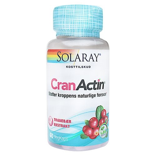 Billede af Cran Actin tranebær 450 mg m/c-vitamin 60 kap.