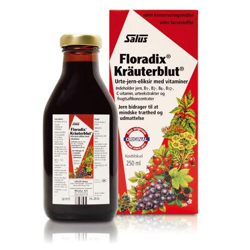 Mezina Kräuterblut Floradix 250 ml.
