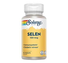 Solaray Selen 90kap - REN velvære
