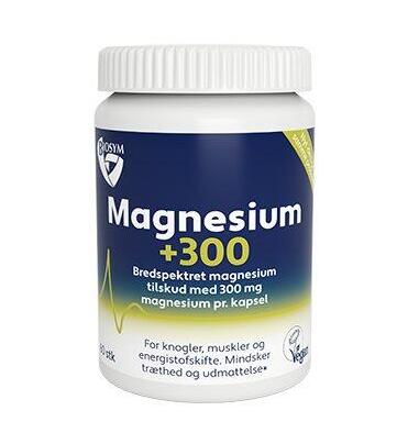 Se Magnesium +300 - 60 kaps. hos Ren-velvaereshop.dk