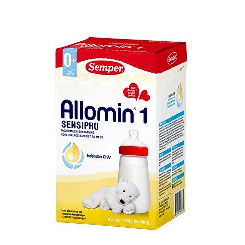 Billede af Allomin 1 sensipro Semper modermælkserstatning 0+, 700 g