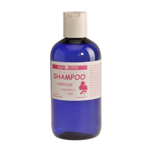 Se MacUrth Shampoo Vildrose, 250 ml. hos Ren-velvaereshop.dk
