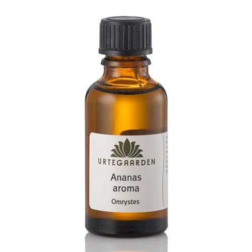 Billede af Urtegaarden Ananas aroma, 10 ml. hos Ren-velvaereshop.dk
