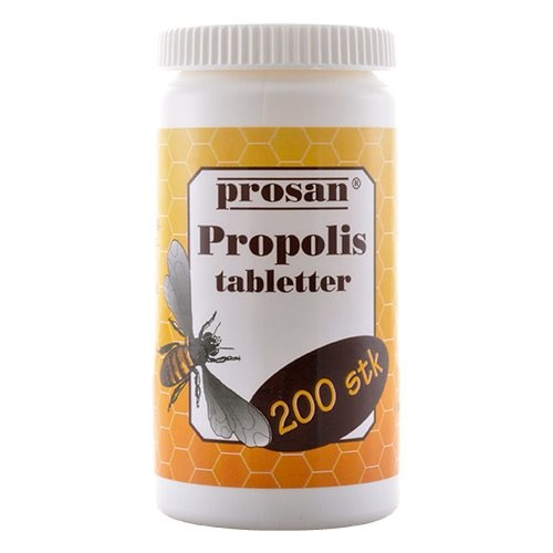 Billede af Prosan propolis tab, 200 tab / 80 g.