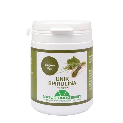 Billede af Spirulina Unik 320 mg, 180 kap / 75 g