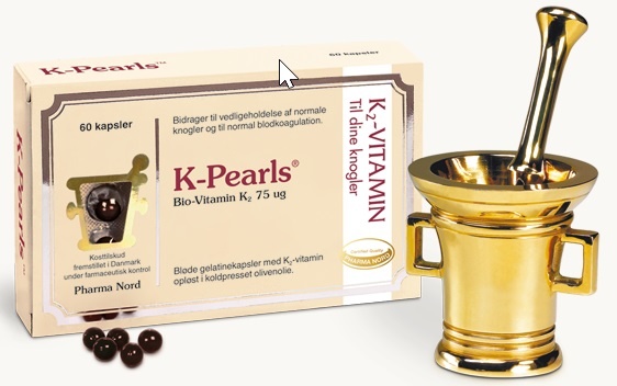 Pharma Nord K-pearls Bio-vitamin K2 60 Kaps - REN velvære