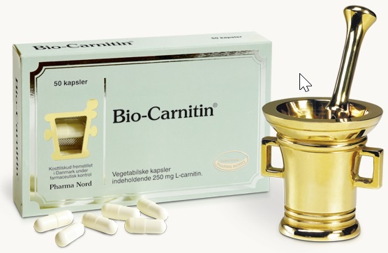 Se Bio-Carnitin, 50 kaps. hos Ren-velvaereshop.dk