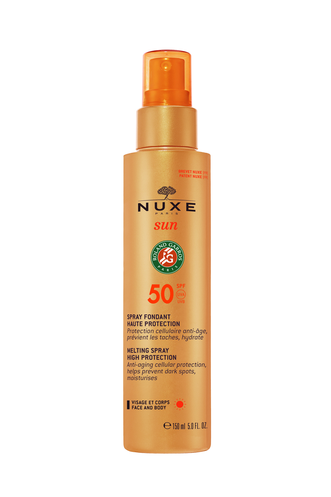 Nuxe Sun Melting Spray SPF50, 150ml.