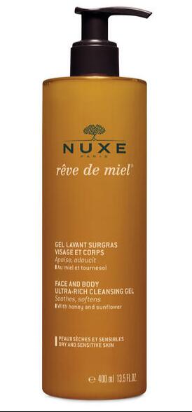 Nuxe Rêve De Miel Ultra-rich Cleansing Gel Face And Body 400 ml - REN velvære