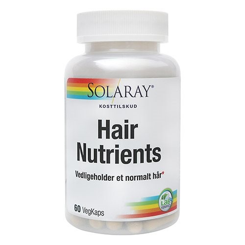 Billede af Solaray Hair Nutrient, 60 kap. hos Ren-velvaereshop.dk