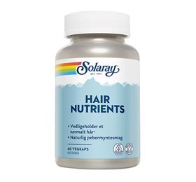 Solaray Hair Nutrients 60kap - REN velvære