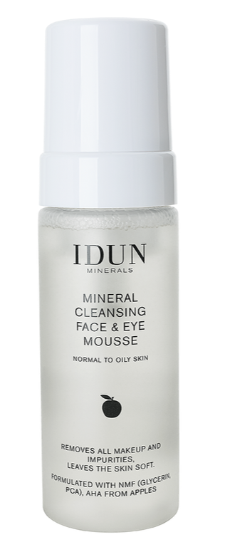 Billede af IDUN Minerals Cleansing Face & Eye Mousse, 150ml. hos Ren-velvaereshop.dk