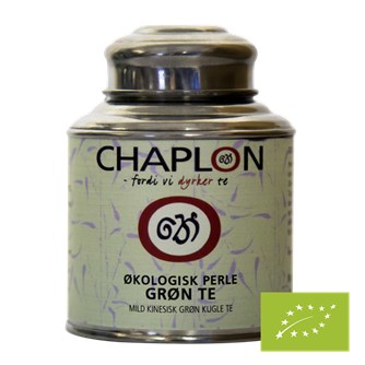 Chaplon Grøn Perle Te Dåse Økologisk 80 g - REN velvære