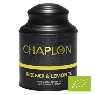 Chaplon Ingefær Og Lemon Te Dåse Økologisk 160 g - REN velvære