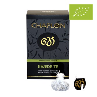 Kvæde sort/grøn te Økologisk - 15 breve - Chaplon