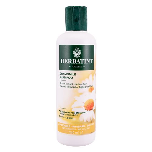 Se Herbatint Chamomile shampoo, 260ml hos Ren-velvaereshop.dk