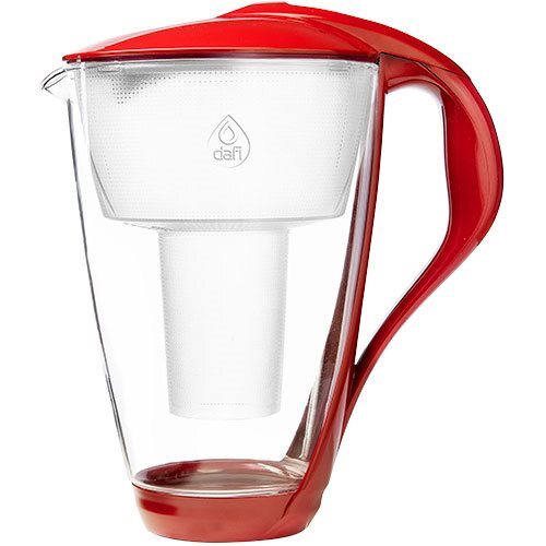 Glaskande 2,0 l rød - 1 styk - Dafi