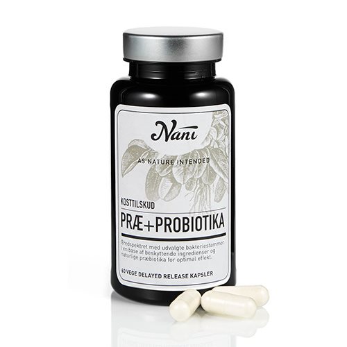 Billede af Præ + Probiotika - Nani, 60kap/37g