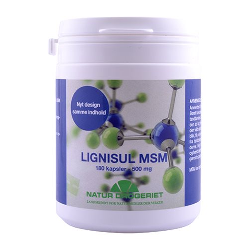 Se MSM kapsler 500 mg Til kosmetisk brug 180 kapsler hos Ren-velvaereshop.dk