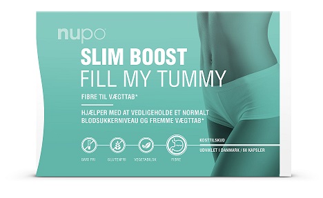 Billede af Nupo Slim Boost - Fill My Tummy, 60kaps. hos Ren-velvaereshop.dk