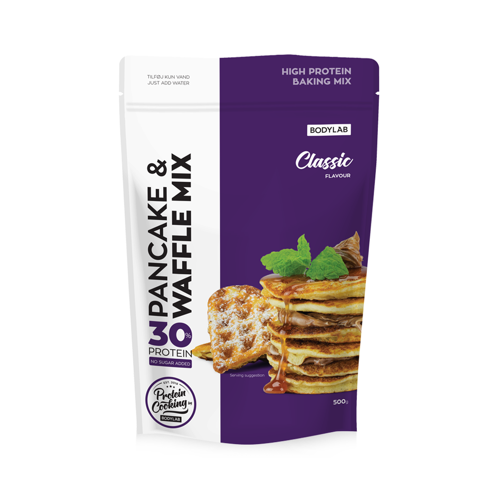 Billede af Bodylab Protein Pancake & Waffle Mix Classic, 500g. hos Ren-velvaereshop.dk
