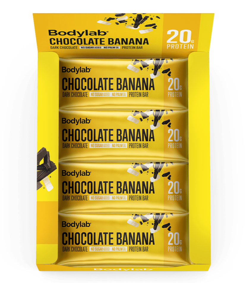 Bodylab Protein Bar Chocolate Banana, 12x55g.
