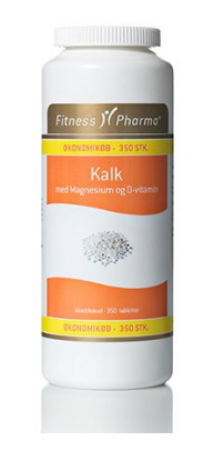 Billede af Fitness Pharma Kalk m. magnesium og D3-vitamin, 350 kapsler.