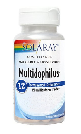 Billede af Solaray Multidophilus 12, 100 kap. hos Ren-velvaereshop.dk