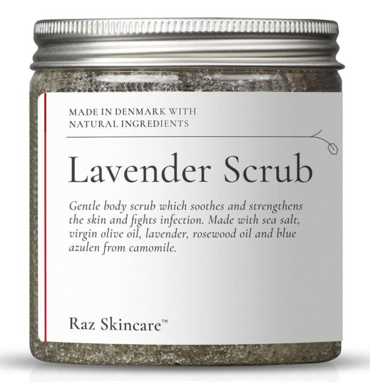 Billede af Raz Skincare Lavender Scrub, 200g.
