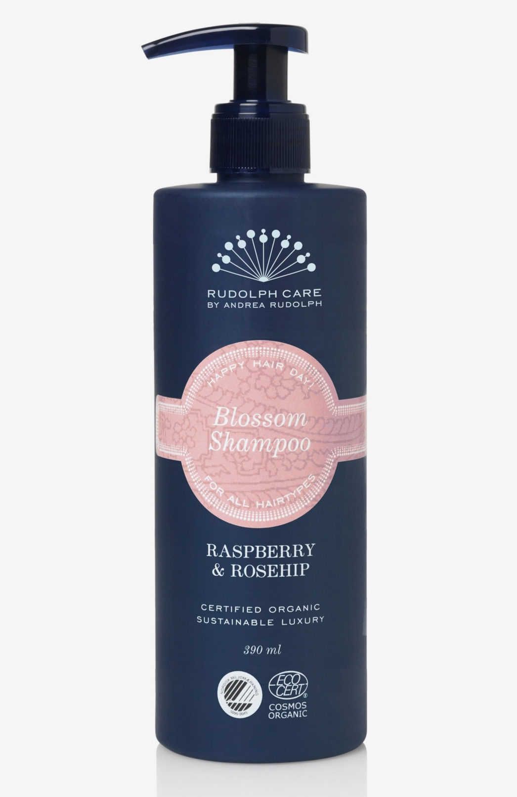 Se Rudolph Care Blossom shampoo, 390ml. hos Ren-velvaereshop.dk