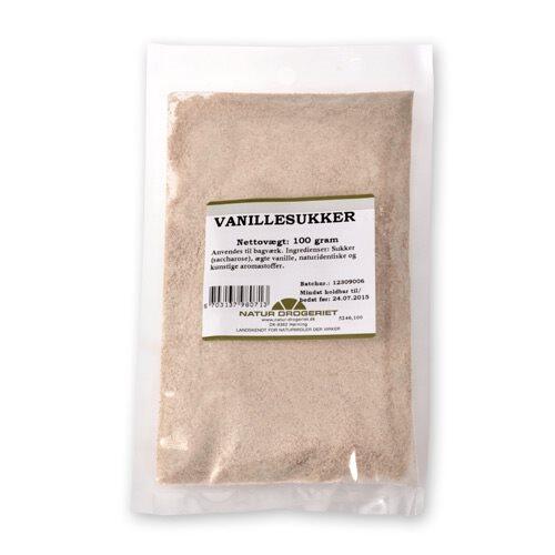 Se Natur Drogeriet Vanillesukker (100 gr) hos Ren-velvaereshop.dk