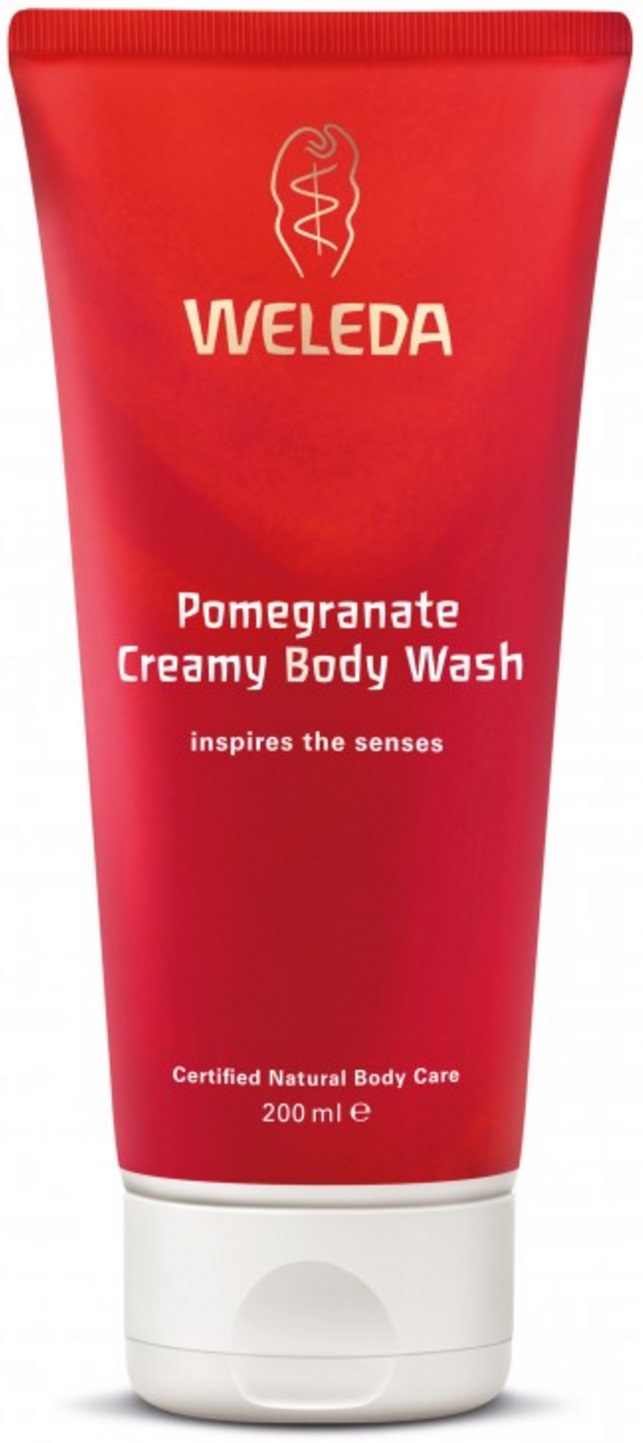 Billede af Weleda Pomegranate Creamy Body Wash, hos Ren-velvaereshop.dk