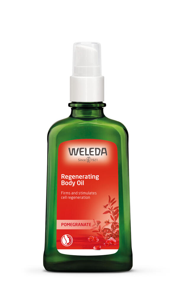 Billede af Weleda Pomegranate Regenerating Body Oil, 100ml hos Ren-velvaereshop.dk