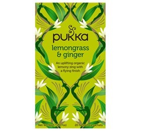 Billede af Pukka Te Lemongrass & Ginger Ø, 20 breve hos Ren-velvaereshop.dk