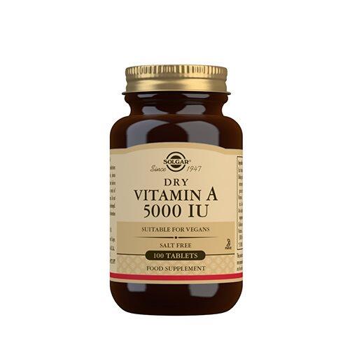 Billede af Solgar: Vitamin A 1502 mcg, 100tab hos Ren-velvaereshop.dk
