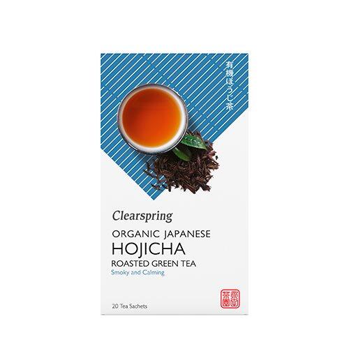 Billede af Clearspring Japansk Hojicha te (Bancha blad te) Ø, 20br