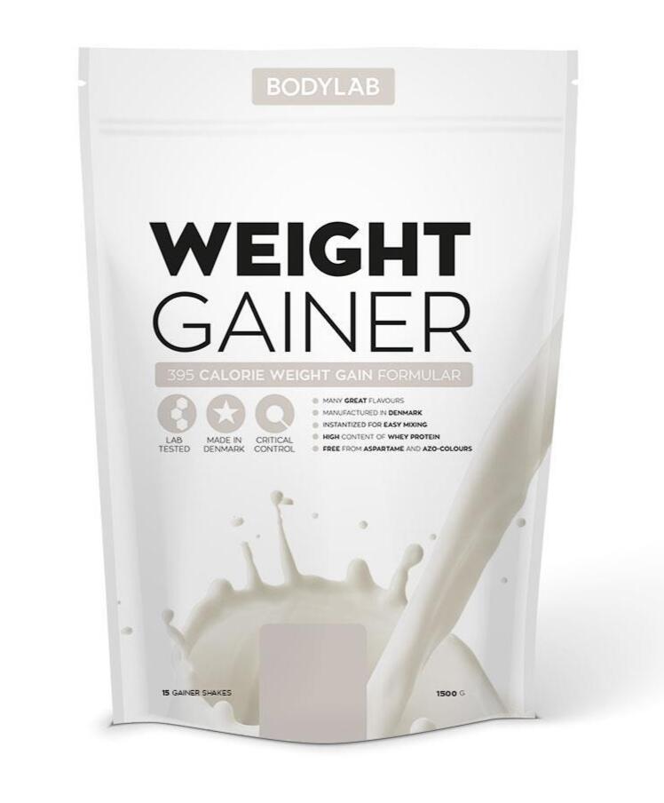Bodylab Weight Gainer Vanilla Milkshake, 1,5kg.