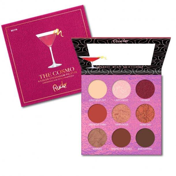 Billede af RUDE Cosmetics Cocktail Party - 9 Eyeshadow Palette - The Cosmo