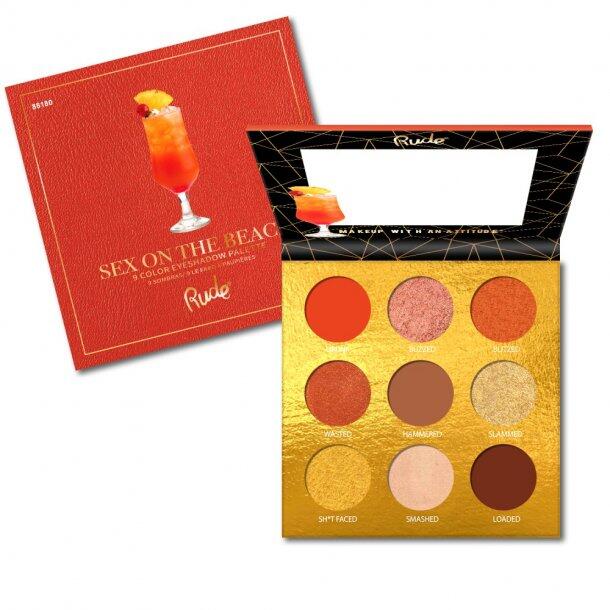 Billede af RUDE Cosmetics Cocktail Party - 9 Eyeshadow Palette - Sex On The Beach