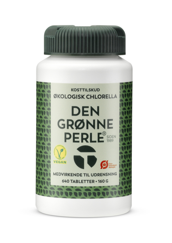 Chlorella Den Grønne Perle - 640 Stk. 640 stk... - REN velvære