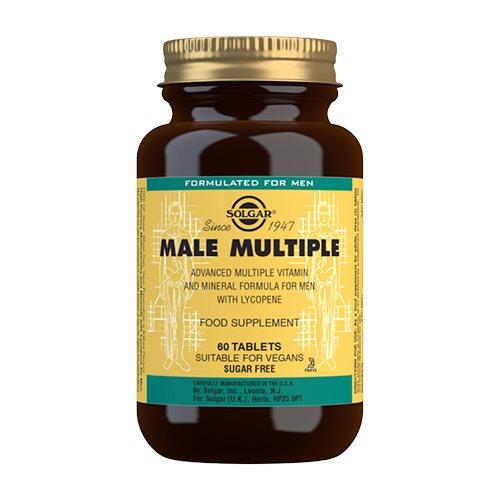 Billede af Solgar Male Multiple multivitamin til mænd, 60tab hos Ren-velvaereshop.dk