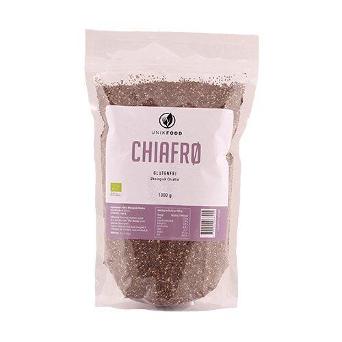 Chiafrø Økologisk - 1 kg - Unikfood