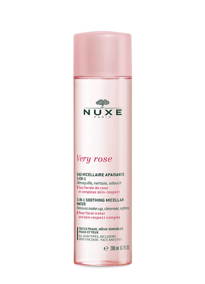Billede af Nuxe Very Rose Cleansing Water Dry Skin, 200 ml. hos Ren-velvaereshop.dk