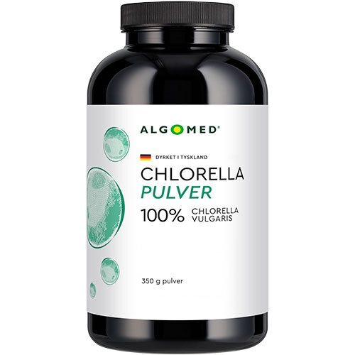 Algomed Chlorella pulver 100%, 350g.