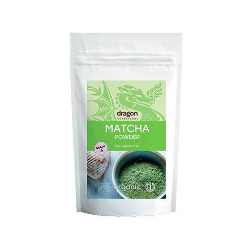 Billede af Dragon Superfoods Matcha grøn te pulver Ø, 100g.