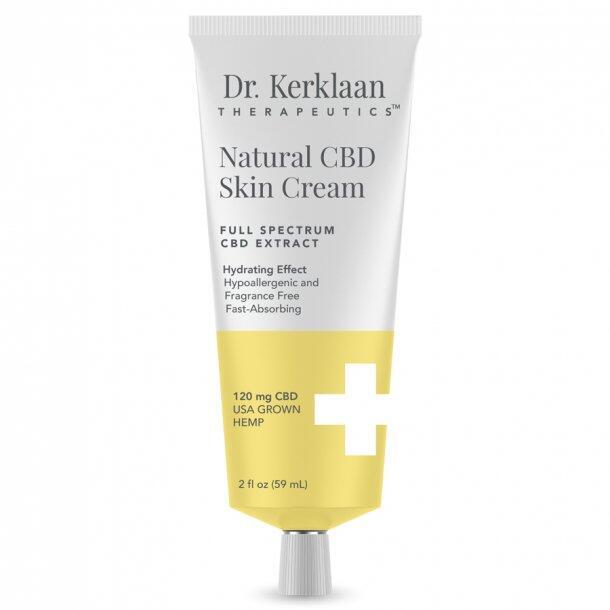 Se Dr. Kerklaan Therapeutics Natural CBD Skin Cream 59 ml. hos Ren-velvaereshop.dk