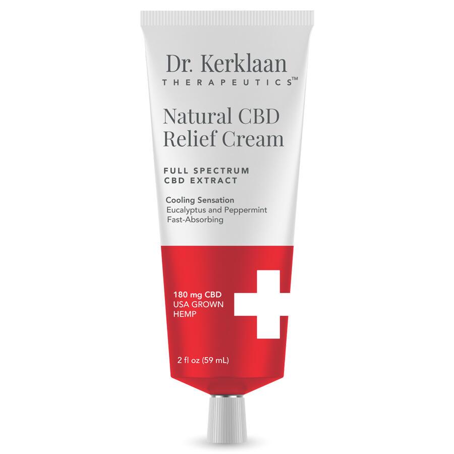 Billede af Dr Kerklaan Therapeutics Natural CBD Relief Cream, 59ml.