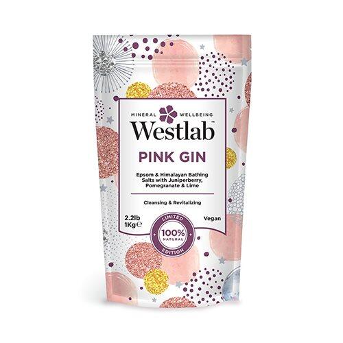 Billede af Westlab Badesalt Pink Gin, 1kg.